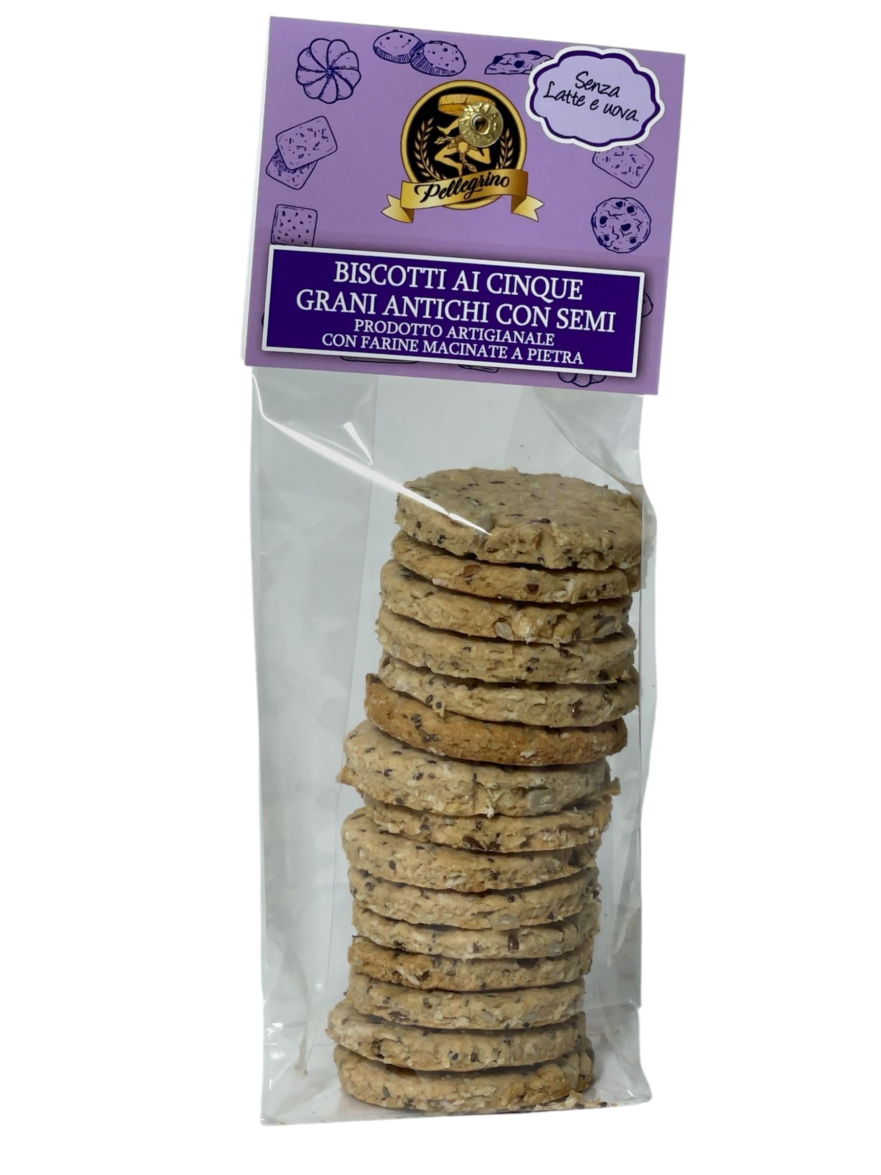 Biscotti ai 5 grani antichi siciliani con semi